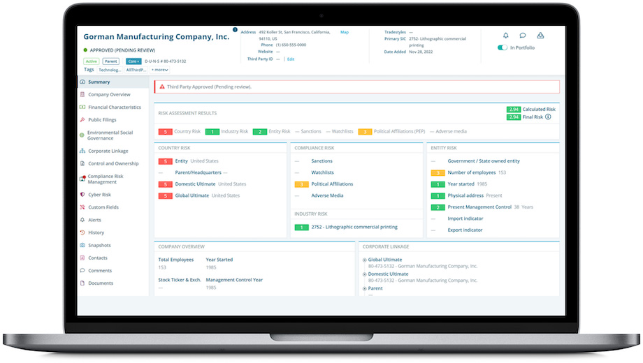 
Easily Verify &amp; Identify Entities

